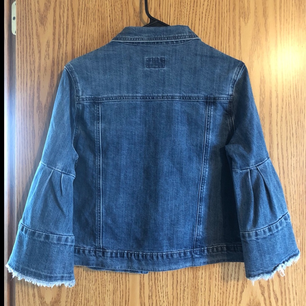 Bell Bottom Jean Jacket - Picture 3 of 6
